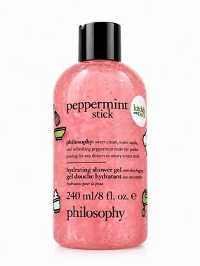 Philosophy Peppermint Stick Hydrating Shower Gel - Pink Sealed and Brand New